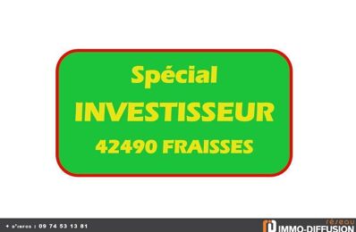 vente immeuble 325 000 € à proximité de Saint-Maurice-de-Lignon (43200)
