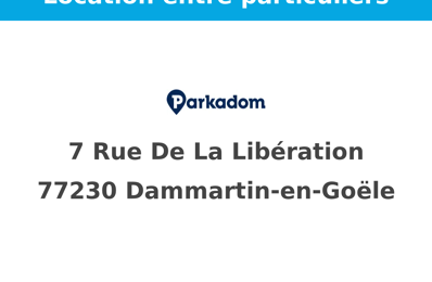 location garage 70 € CC /mois à proximité de Villeneuve-sous-Dammartin (77230)