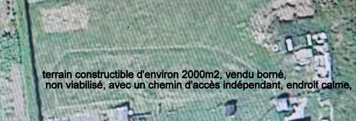 Terrain  1800 m² à vendre à Saint-Fiacre (22720)