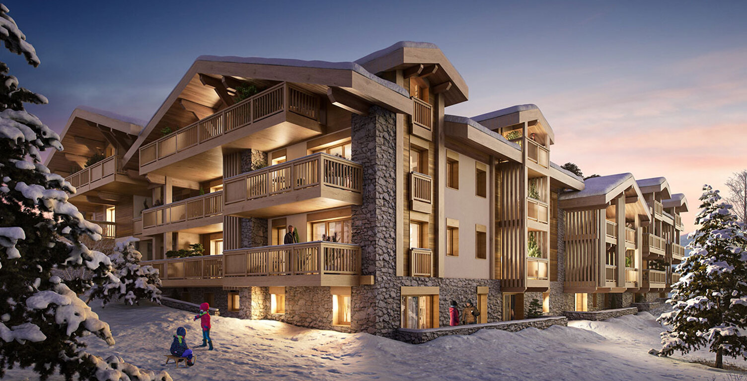 Vente programme neuf T2, T3, T4 54 à 113 m² Les Gets (74260) — photo 1