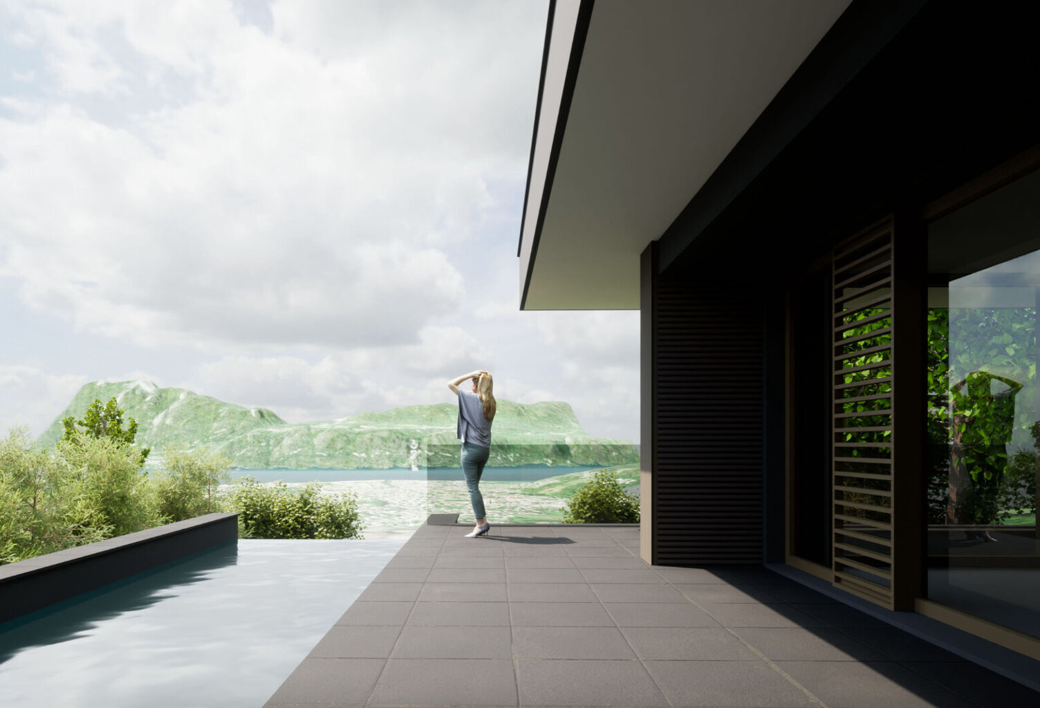 VILLA INDIVIDUELLE NEUVE - PUGNY CHATENOD - VUE LAC — photo 1