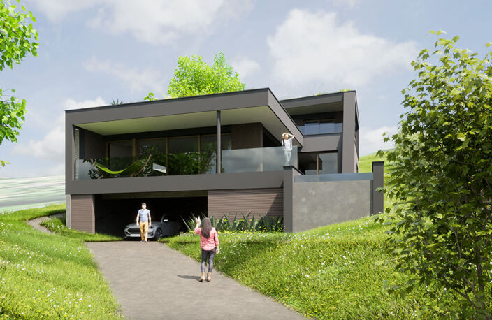 VILLA INDIVIDUELLE NEUVE - PUGNY CHATENOD - VUE LAC — photo 4