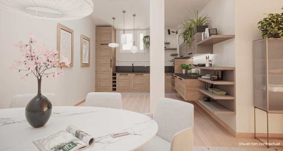 Appartement neuf 3 pièces 50 m²