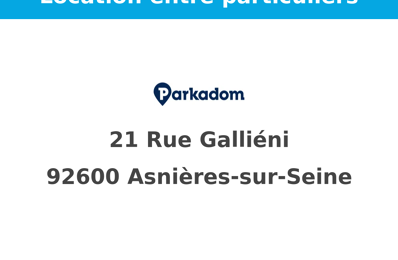 location garage 95 € CC /mois à proximité de Levallois-Perret (92300)