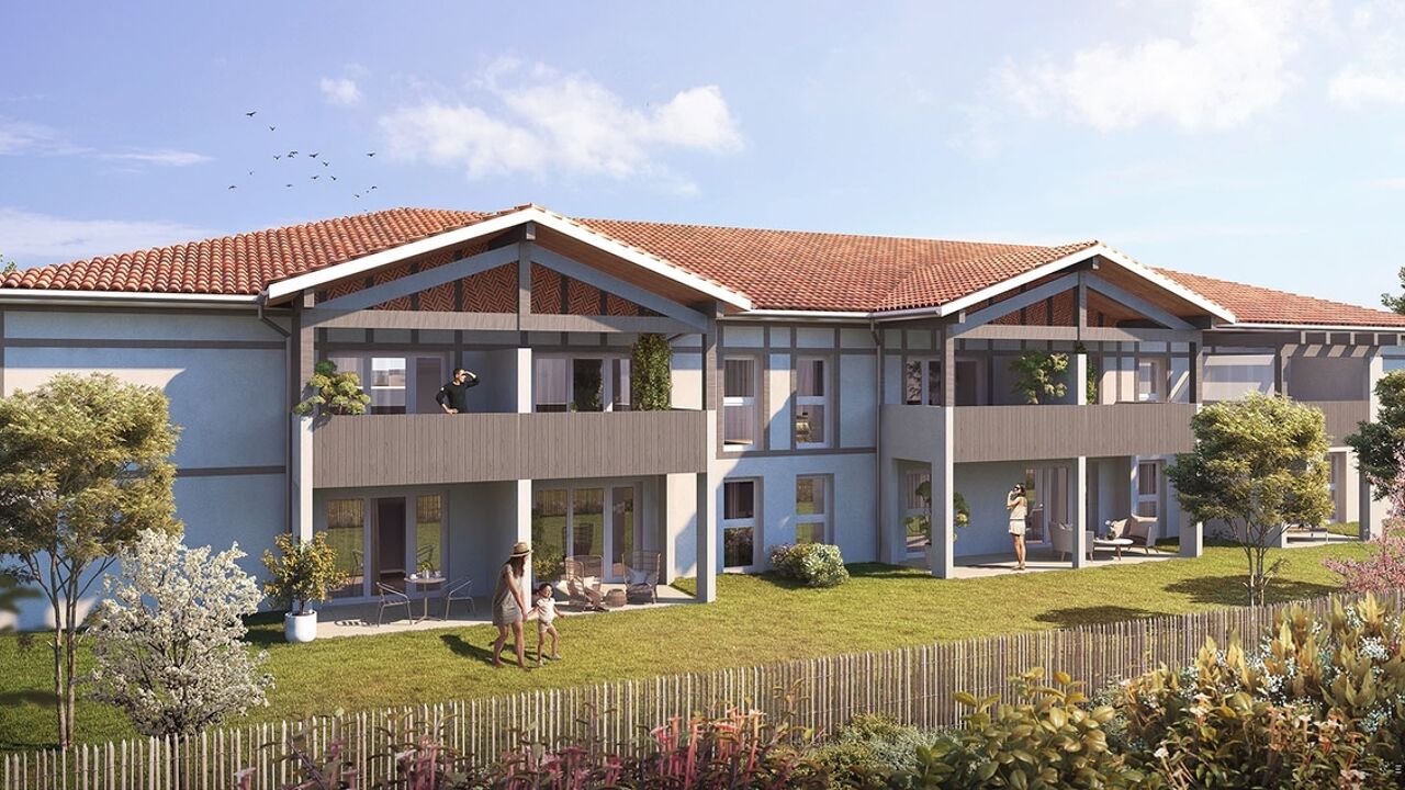 appartement neuf T2, T3 pièces 41 à 63 m2 à vendre à Vielle-Saint-Girons (40560)