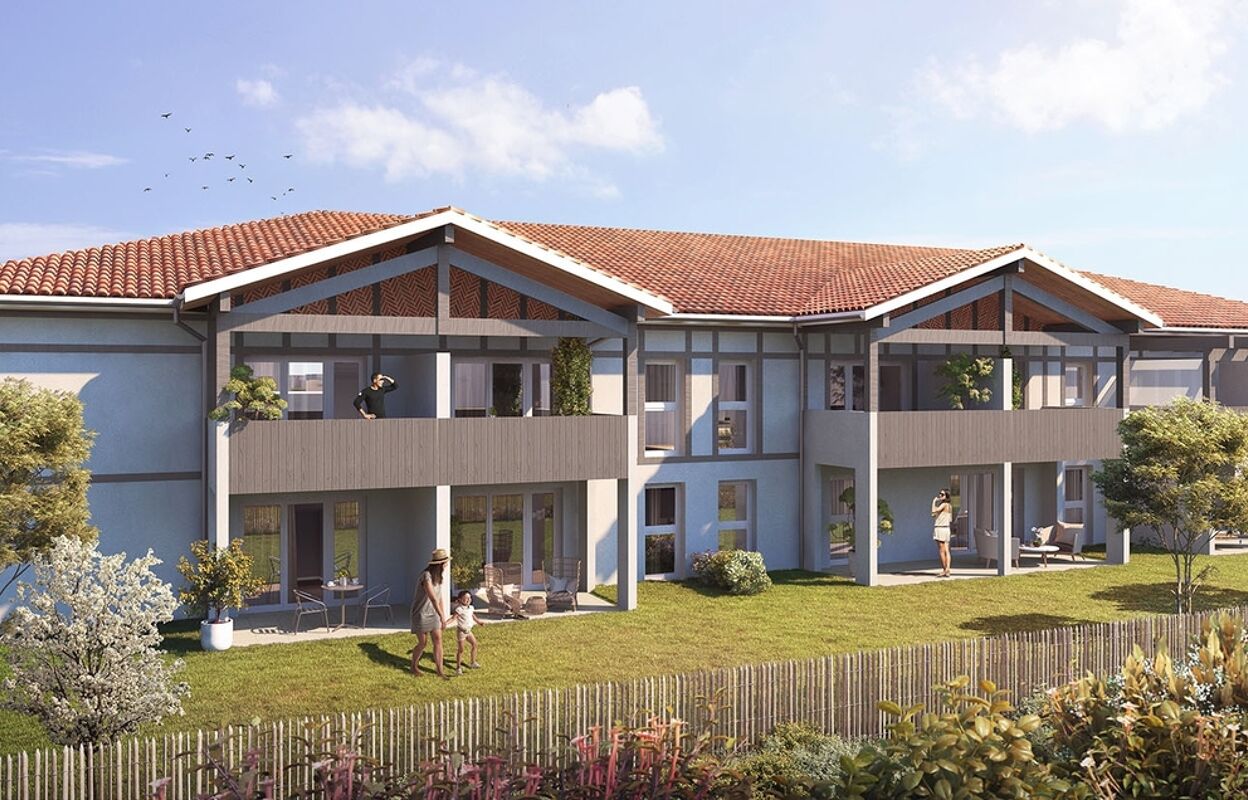 appartement neuf T1, T2, T3 pièces 32 à 63 m2 à vendre à Vielle-Saint-Girons (40560)