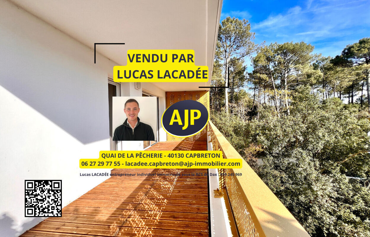 appartement 3 pièces 64 m2 à vendre à Capbreton (40130)