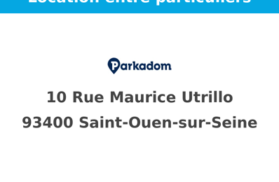 location garage 110 € CC /mois à proximité de Saint Ouen (93400)