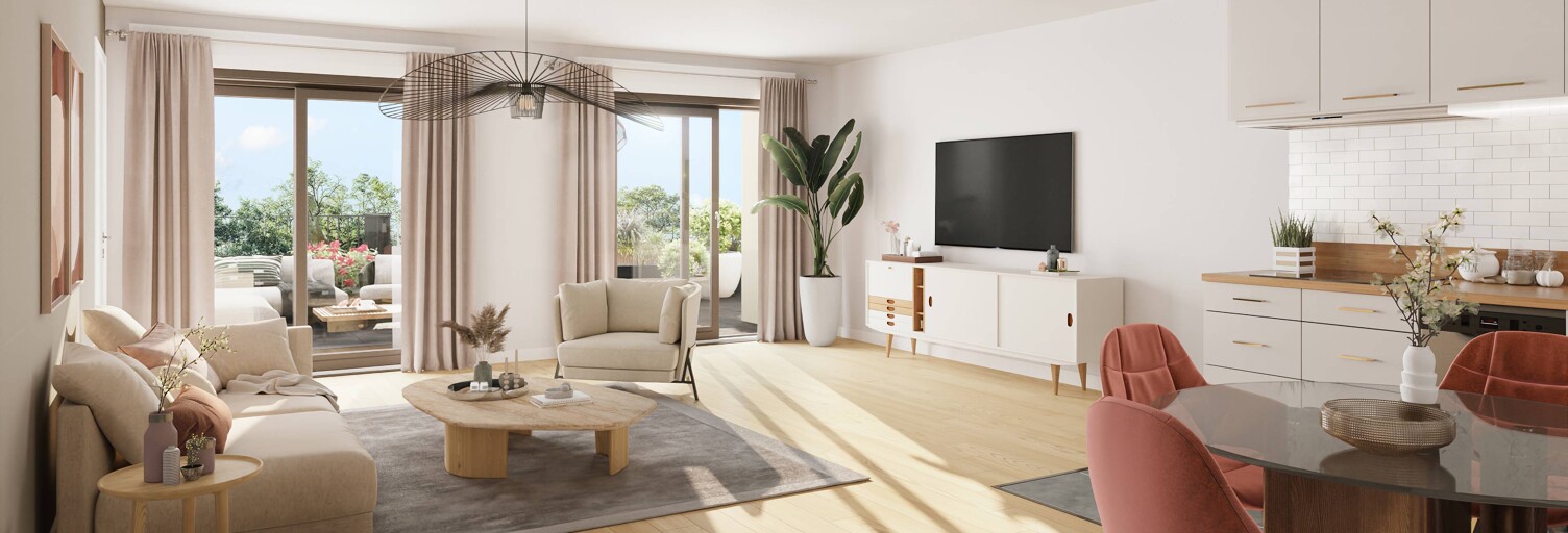 Appartement neuf T2, T3, T4, T5 Pièce 47 à 143 m² à vendre à La Riche (37520)