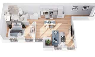 Appartement 2 Pièces 48 m² à vendre à Cannes (06400)