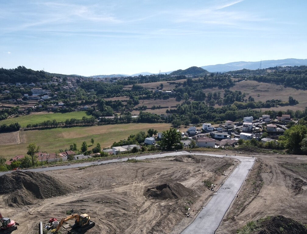 Terrain à bâtir viabilisé d'une superficie de 571 m2