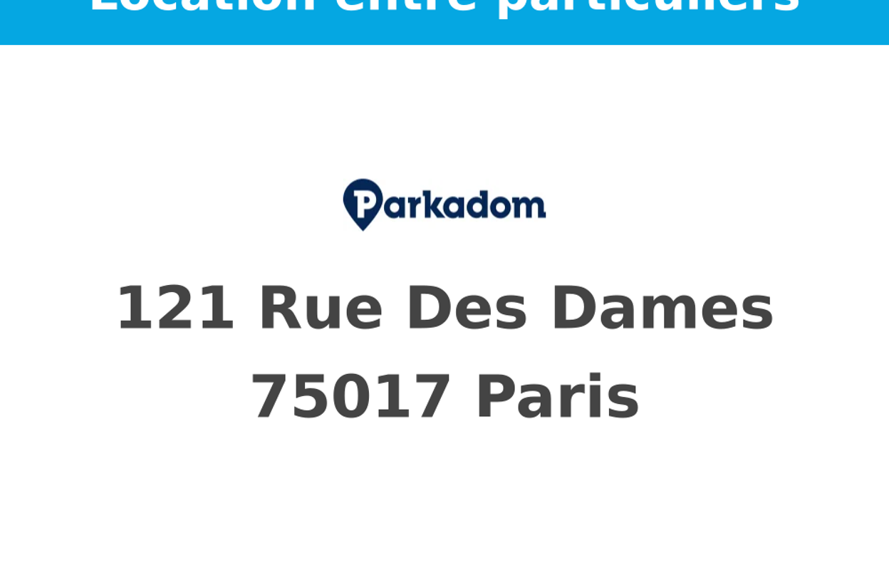 garage  pièces  m2 à louer à Paris 17 (75017)