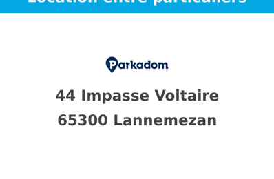 garage  pièces  m2 à louer à Lannemezan (65300)