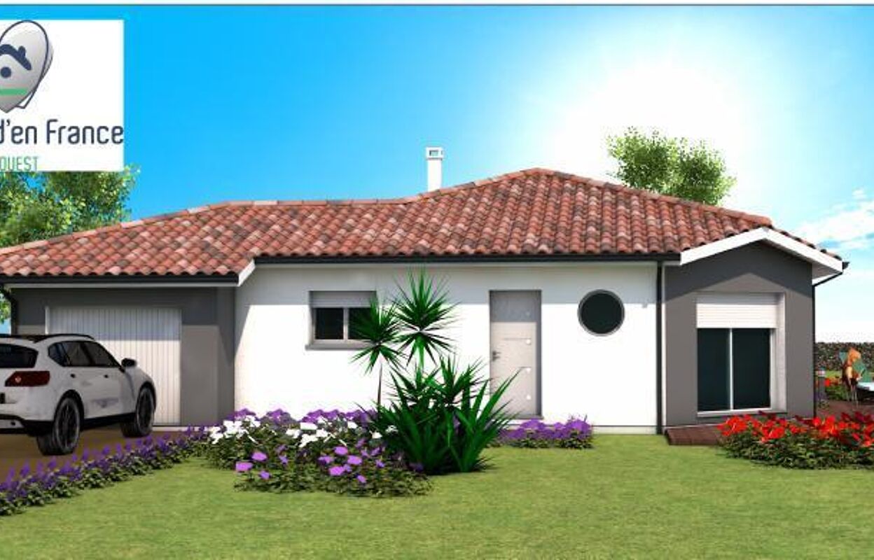 maison 90 m2 à construire à Bas-Mauco (40500)