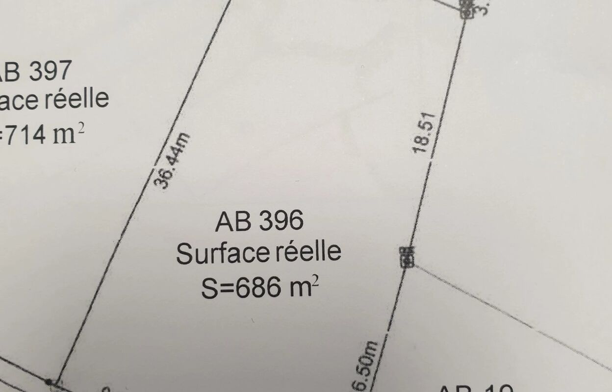 terrain  pièces 686 m2 à vendre à Fourdrain (02870)