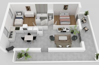 appartement 3 pièces 58 m2 à vendre à Crespières (78121)
