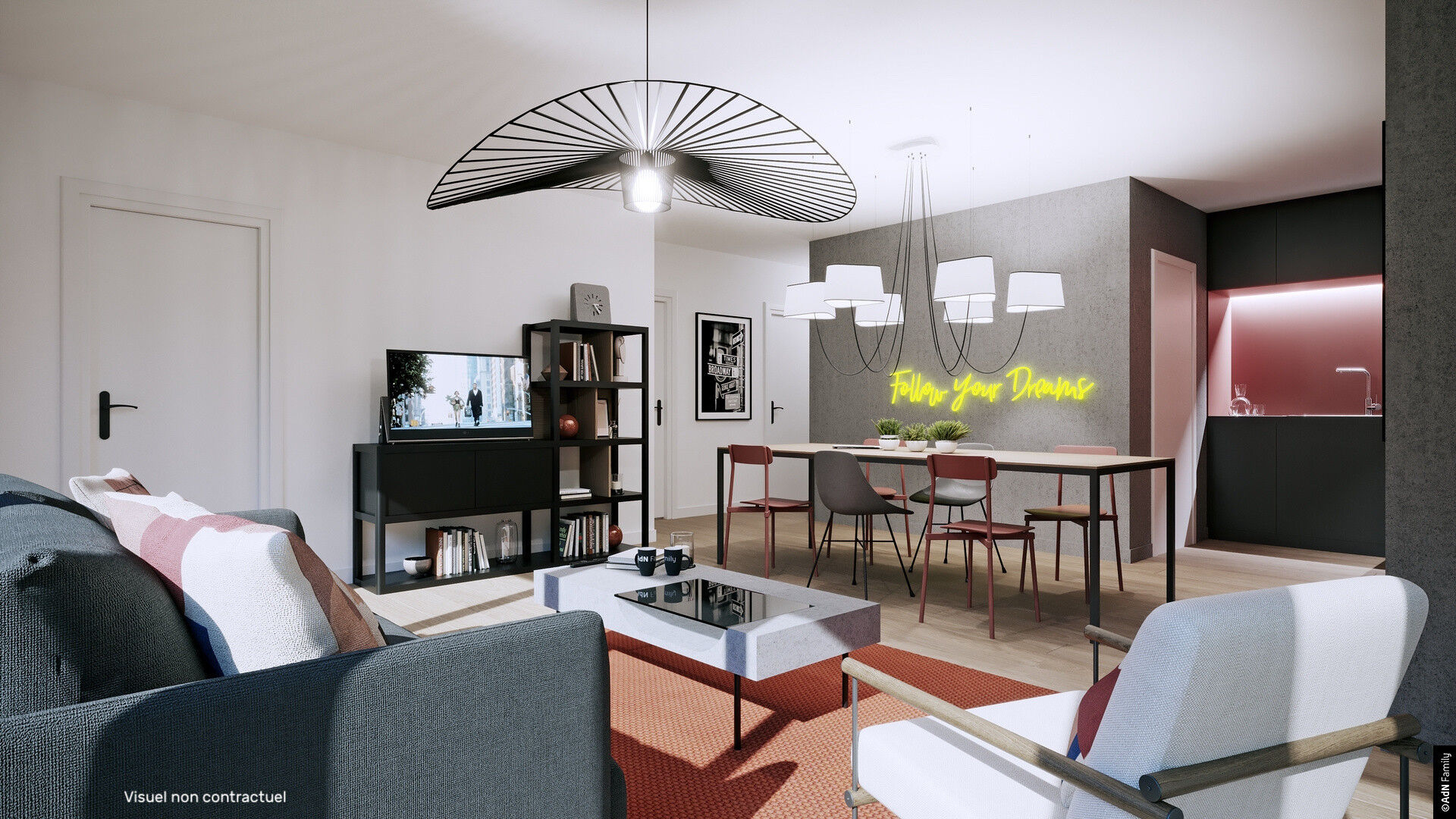 Appartement neuf 2 pièces 39 m² Fontenay-sous-Bois 94120