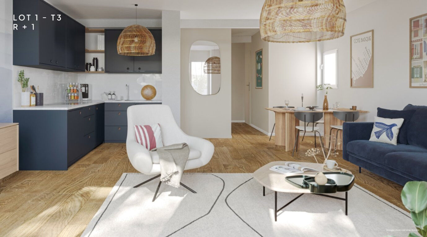 Appartement neuf 3 pièces 46 m²
