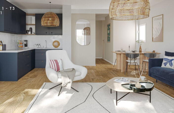 Vente programme neuf T3 46 m² Ciboure (64500) — photo 4