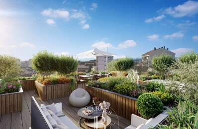 Lyon 3e - Montchat - appartement de 134,19.m² - 3 chambres - terrasse de 59 m² - garages — photo du bien