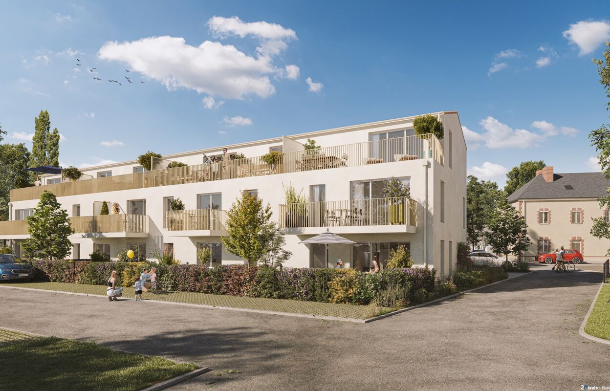 appartement neuf T2, T3 pièces 43 à 68 m2 à vendre à Aigrefeuille-sur-Maine (44140)