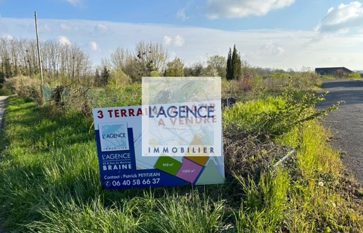 terrain  pièces 1088 m2 à vendre à Courcelles-sur-Vesle (02220)