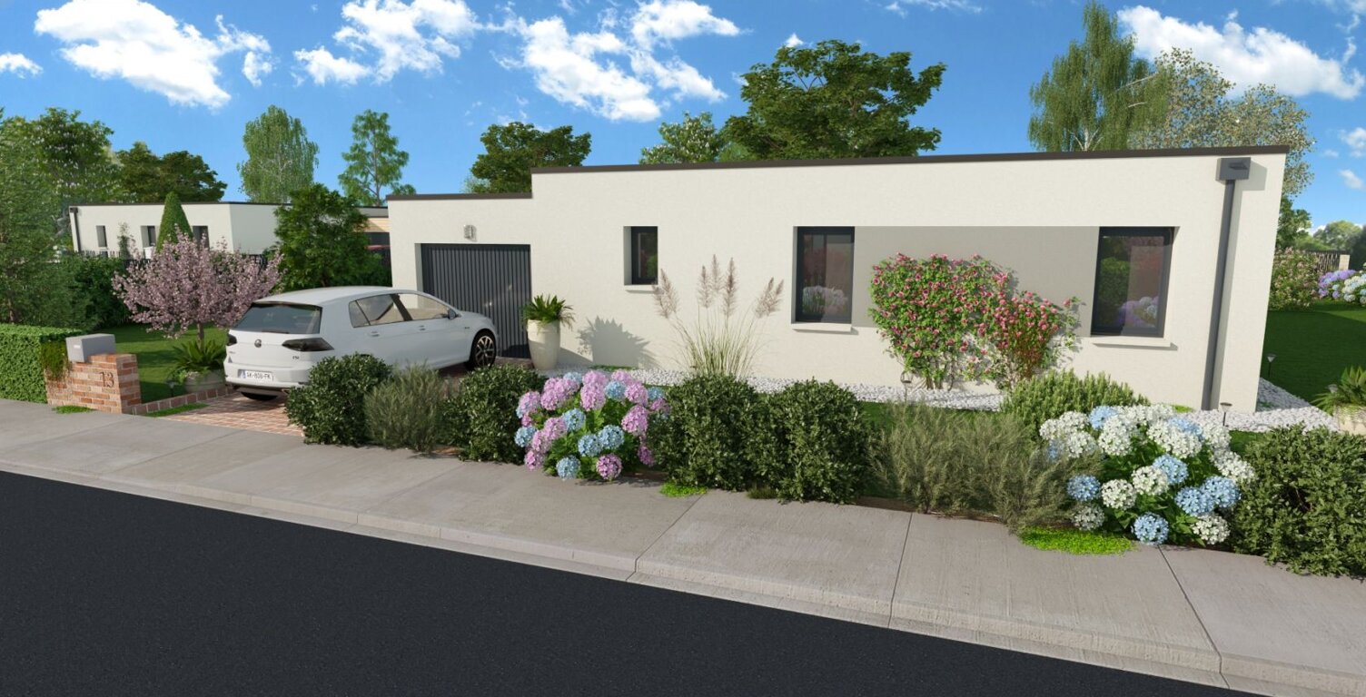 Projet de construction d'une maison 89.33 m² avec terrai... — photo 1