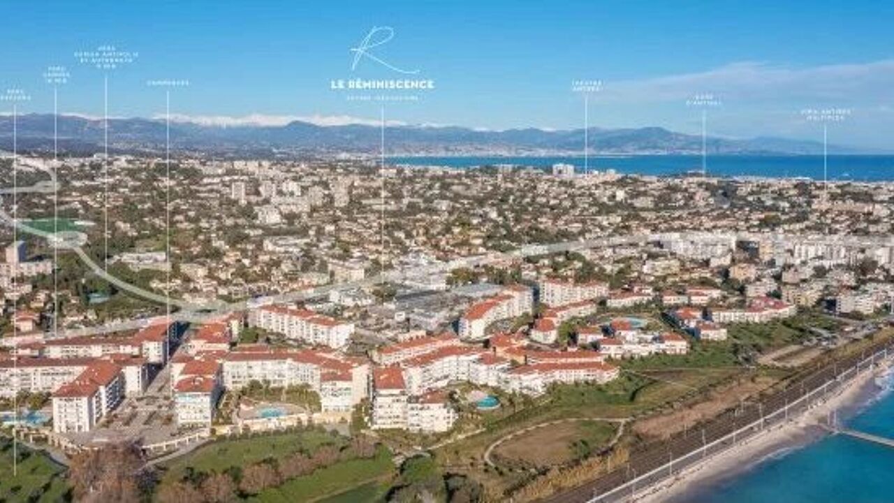 appartement 2 pièces 43 m2 à vendre à Antibes (06600)