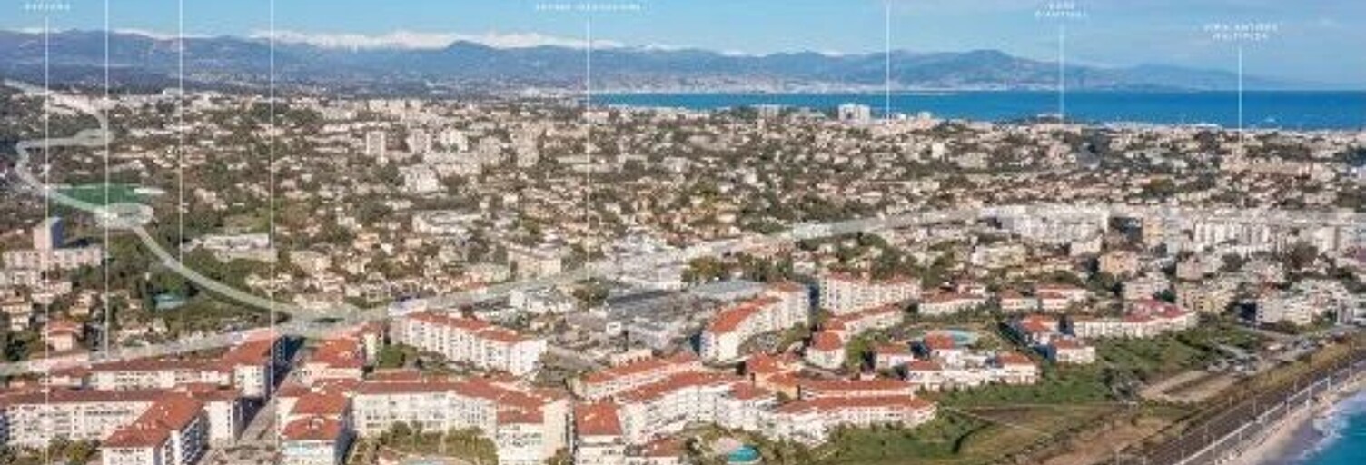 Appartement 2 Pièces 43 m² à vendre à Antibes (06160)