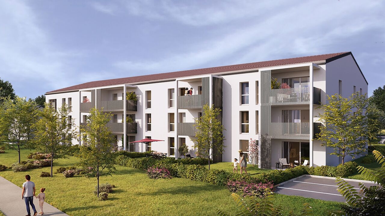 appartement neuf T2, T3 pièces 41 à 63 m2 à vendre à Lons (64140)