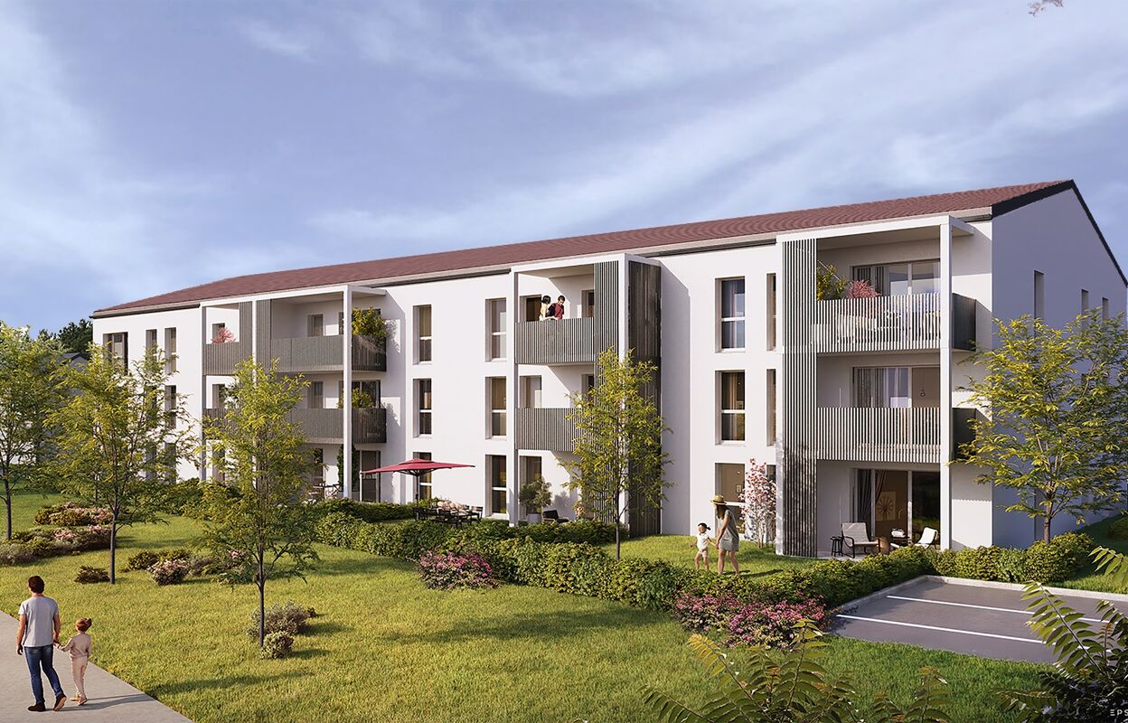 appartement neuf T2, T3 pièces 41 à 63 m2 à vendre à Lons (64140)