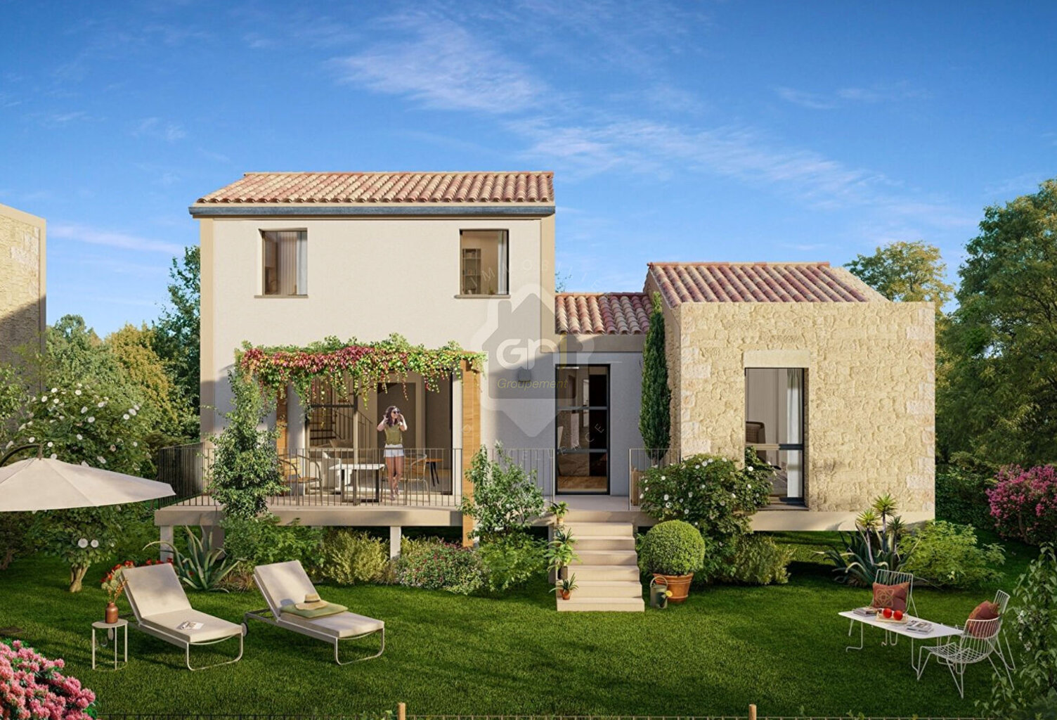 St Etienne du Grès Maison T4 ou T5 à partir de 74 m2 avec jar... — photo 1