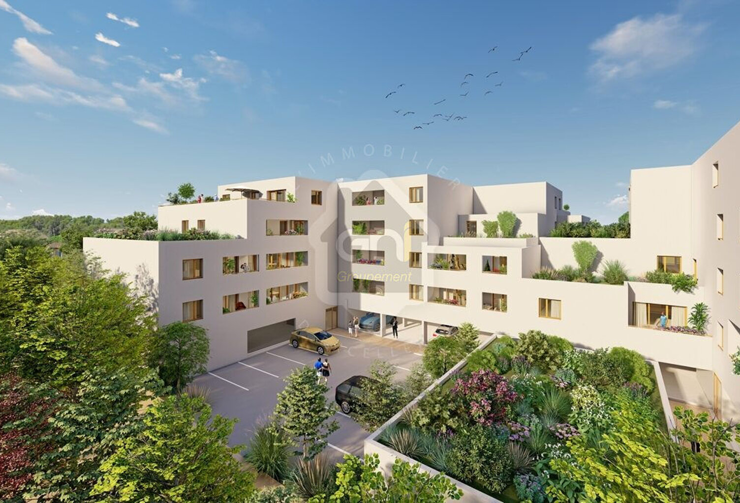 Cavaillon appartement T2 ou T3  avec terrasse et parking . — photo 1