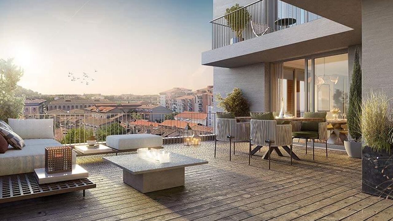 appartement neuf T1 pièces 17 à 29 m2 à vendre à Toulouse (31000)