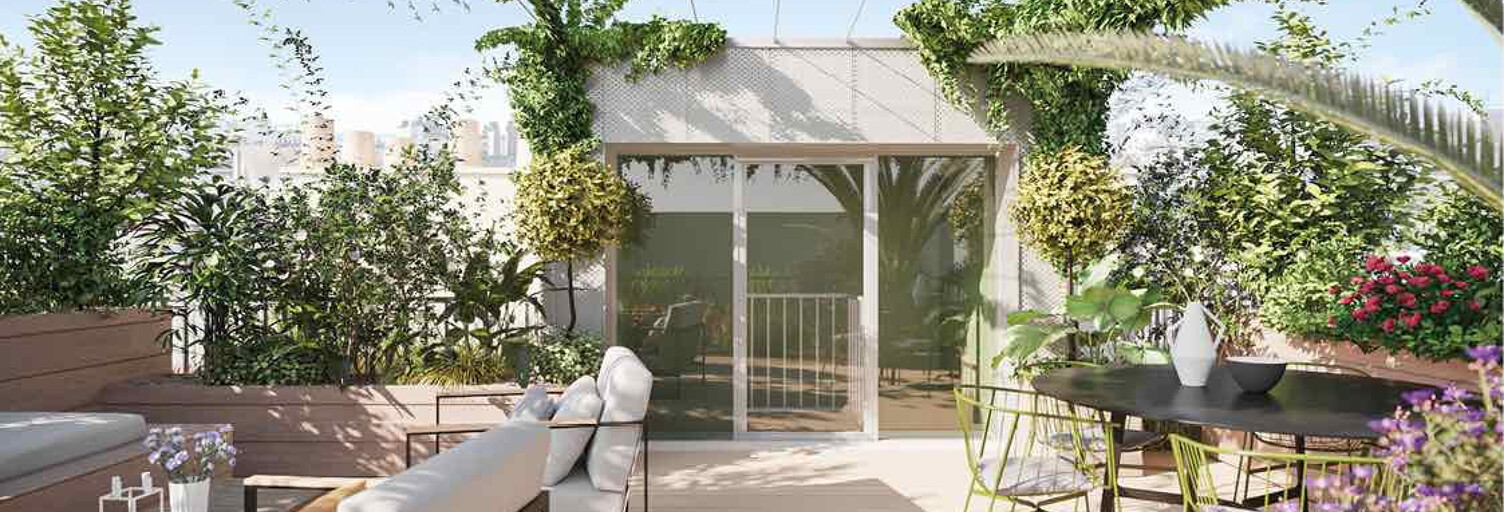 Appartement neuf T1, T2, T3, T4, T5 Pièce 32 à 100 m² à vendre à Bordeaux (33300)