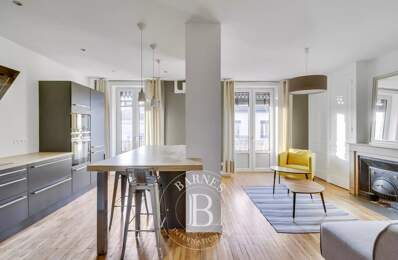 Lyon 6 - Brotteaux - Appartement meublé et rénové de 63 m² avec Balcon - 1 Bureau  - 1 Chambre — photo du bien