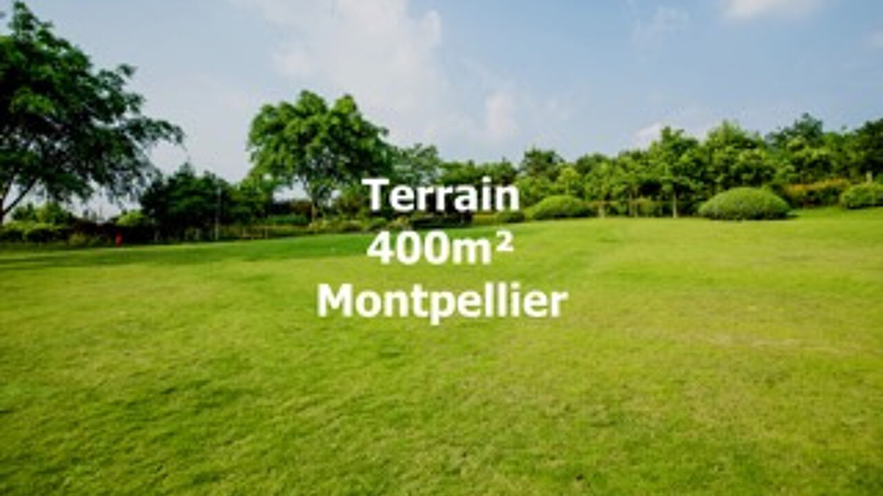 terrain  pièces 400 m2 à vendre à Montpellier (34000)