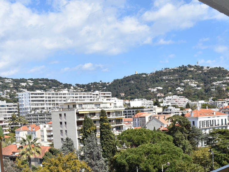 CANNES CENTRE BANANE T2 DERNIERE ETAGE 42M2 TERRASSE 14M2 VU — photo 1