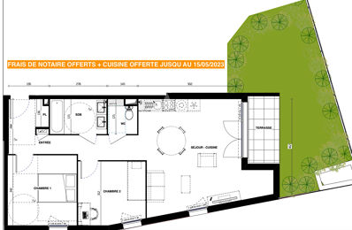 appartement 3 pièces 66 m2 à vendre à La Roche-sur-Yon (85000)