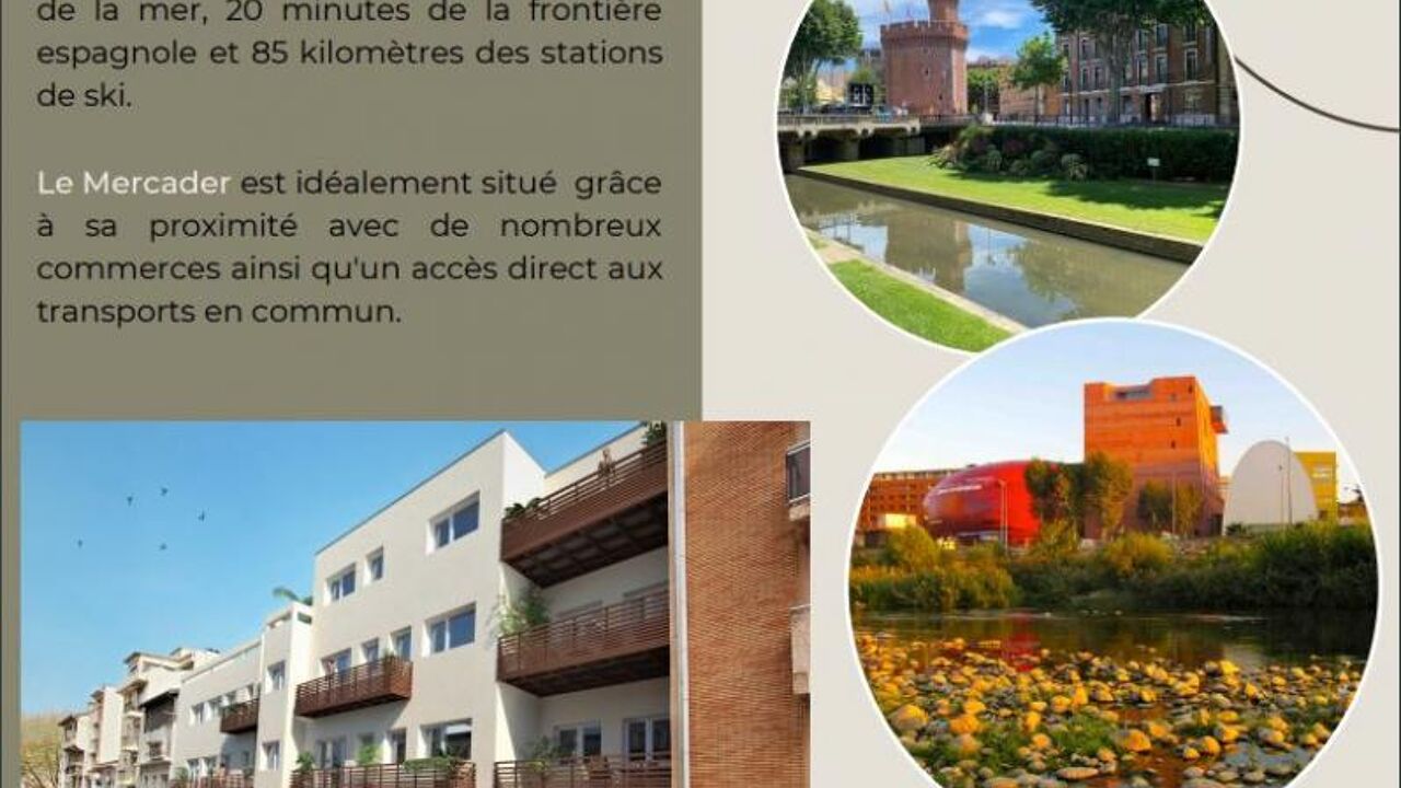 appartement 2 pièces 42 m2 à vendre à Perpignan (66000)