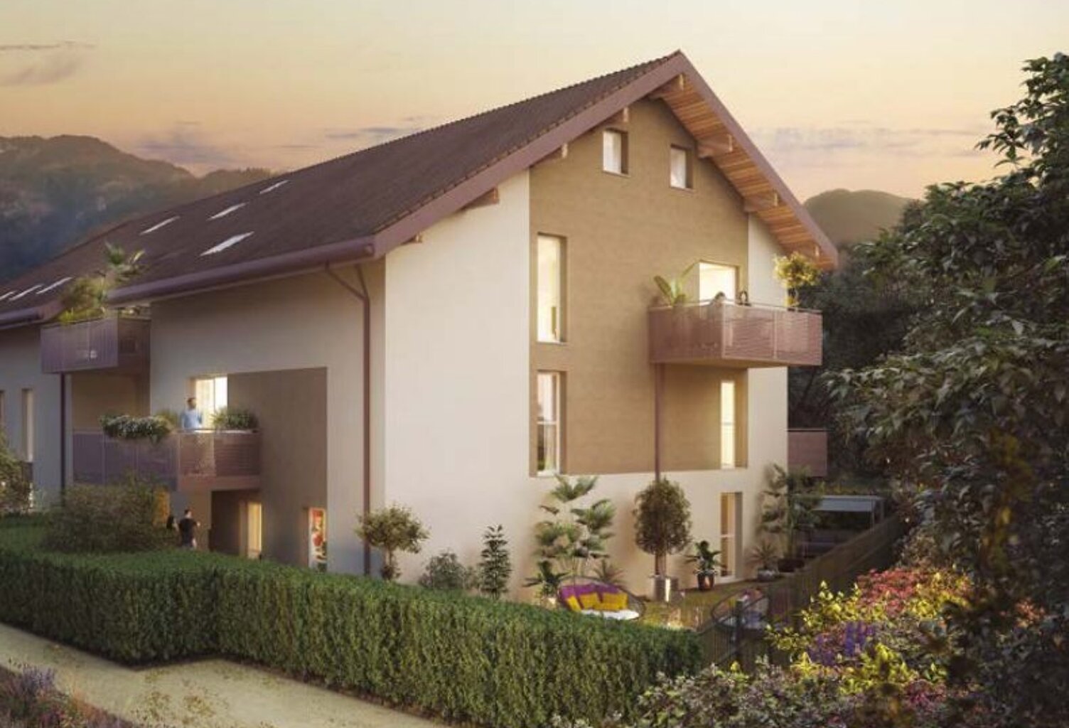 Appartement neuf T4 duplex de 100,17 m2, surface utile de 108,28 — photo 1