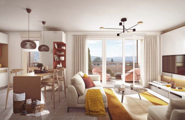Appartement neuf T4 duplex de 100,17 m2, surface utile de 108,28 — photo 3