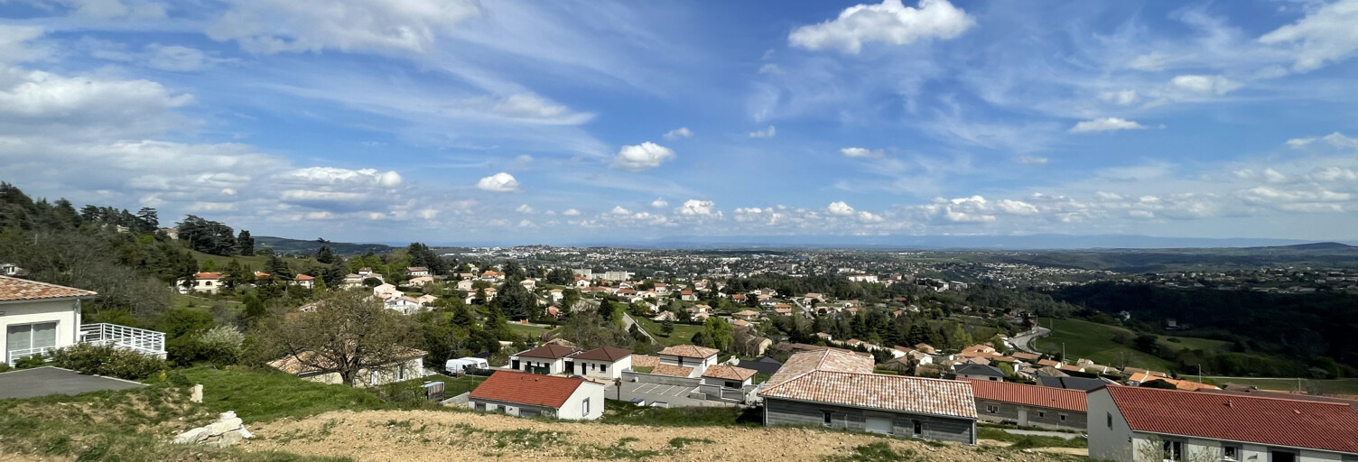 Terrain  1137 m² à vendre à Annonay (07100)