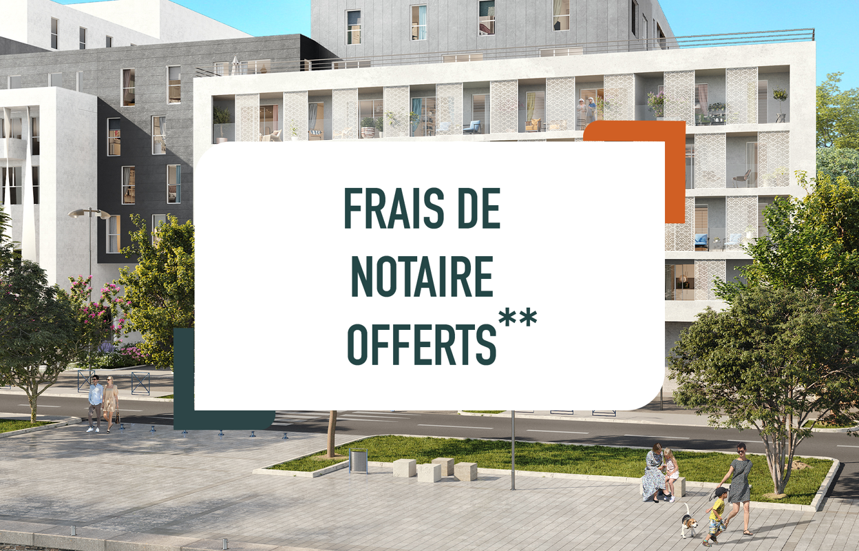 appartement neuf T1, T2, T3 pièces 34 à 61 m2 à vendre à Béziers (34500)