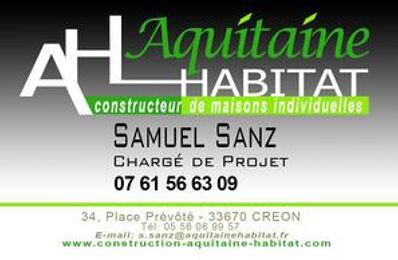 construire terrain 85 500 € à proximité de Saint-Martin-de-Sescas (33490)
