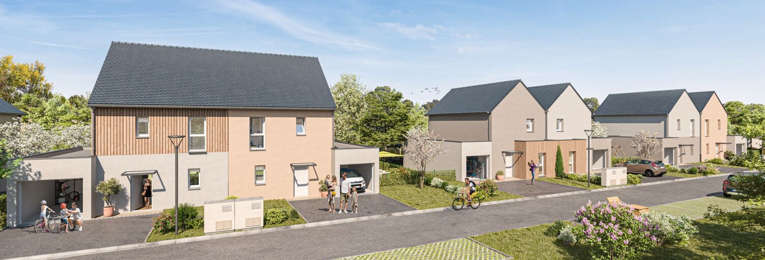 Appartement neuf T3, T4, T5 Pièce 63 à 98 m² à vendre à Quévert (22100)