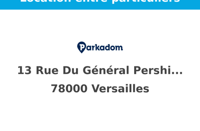garage  pièces  m2 à louer à Versailles (78000)