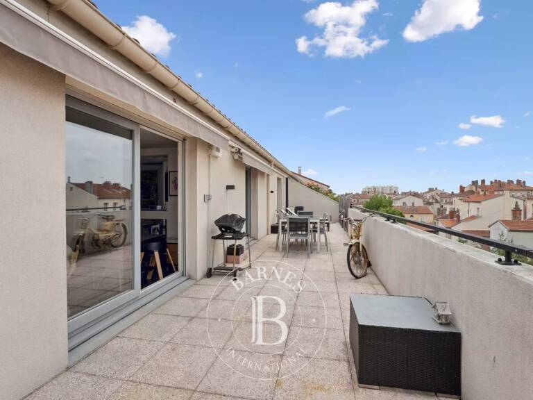 Lyon 4 - Croix Rousse / Gros Caillou - Dernier étage - Toit Terrasse 101,11 m² -  Balcon et Véranda - 3 Chambres — photo 1