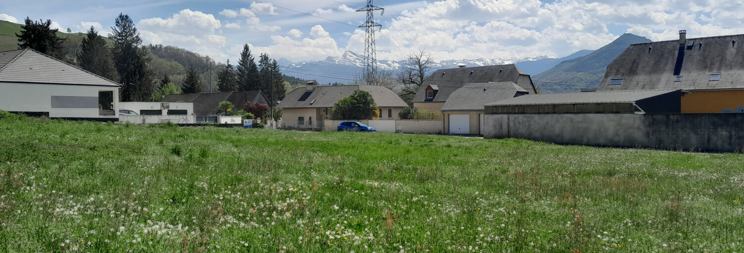 Terrain  831 m² à vendre à Lourdes (65100)