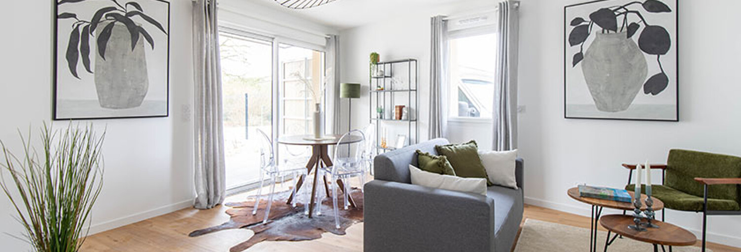 Appartement neuf T2, T3 Pièce 36 à 59 m² à vendre à Questembert (56230)